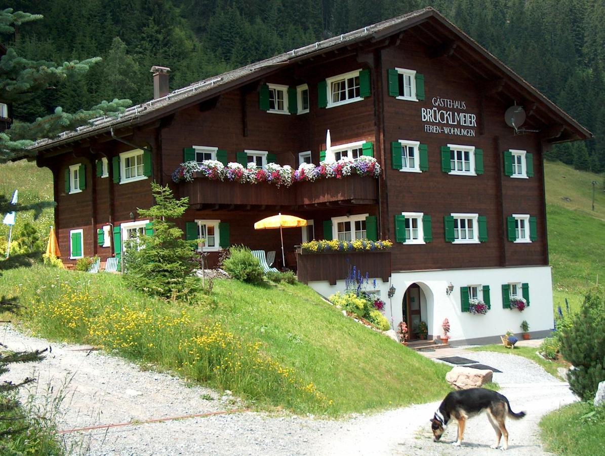 Brücklmeier Ferienwohnungen Gargellen Exterior foto