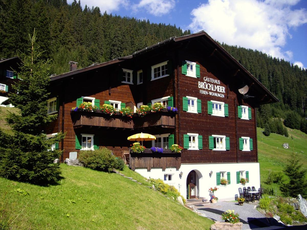 Brücklmeier Ferienwohnungen Gargellen Exterior foto